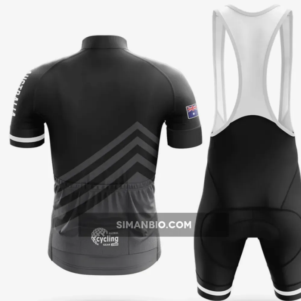 Australia S5 Black Cycling Bibs