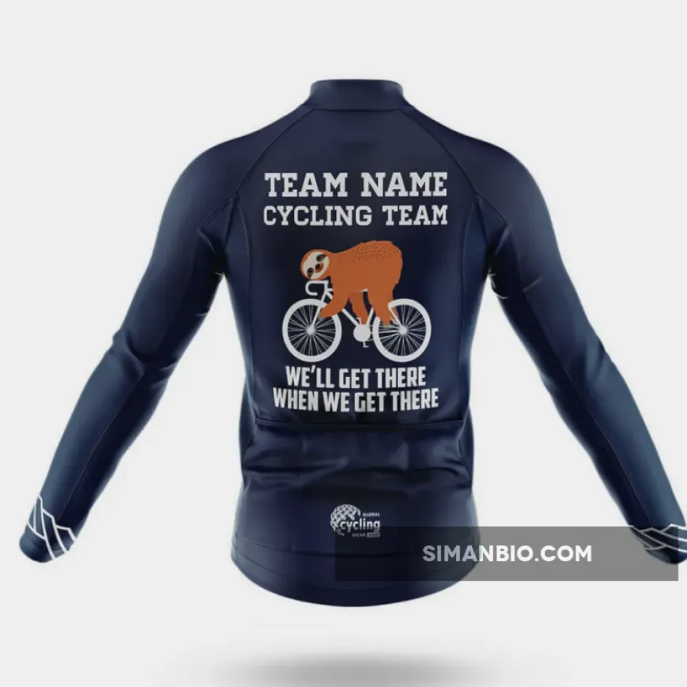 Custom Team Name G1 Long Sleeve Cycling Jersey