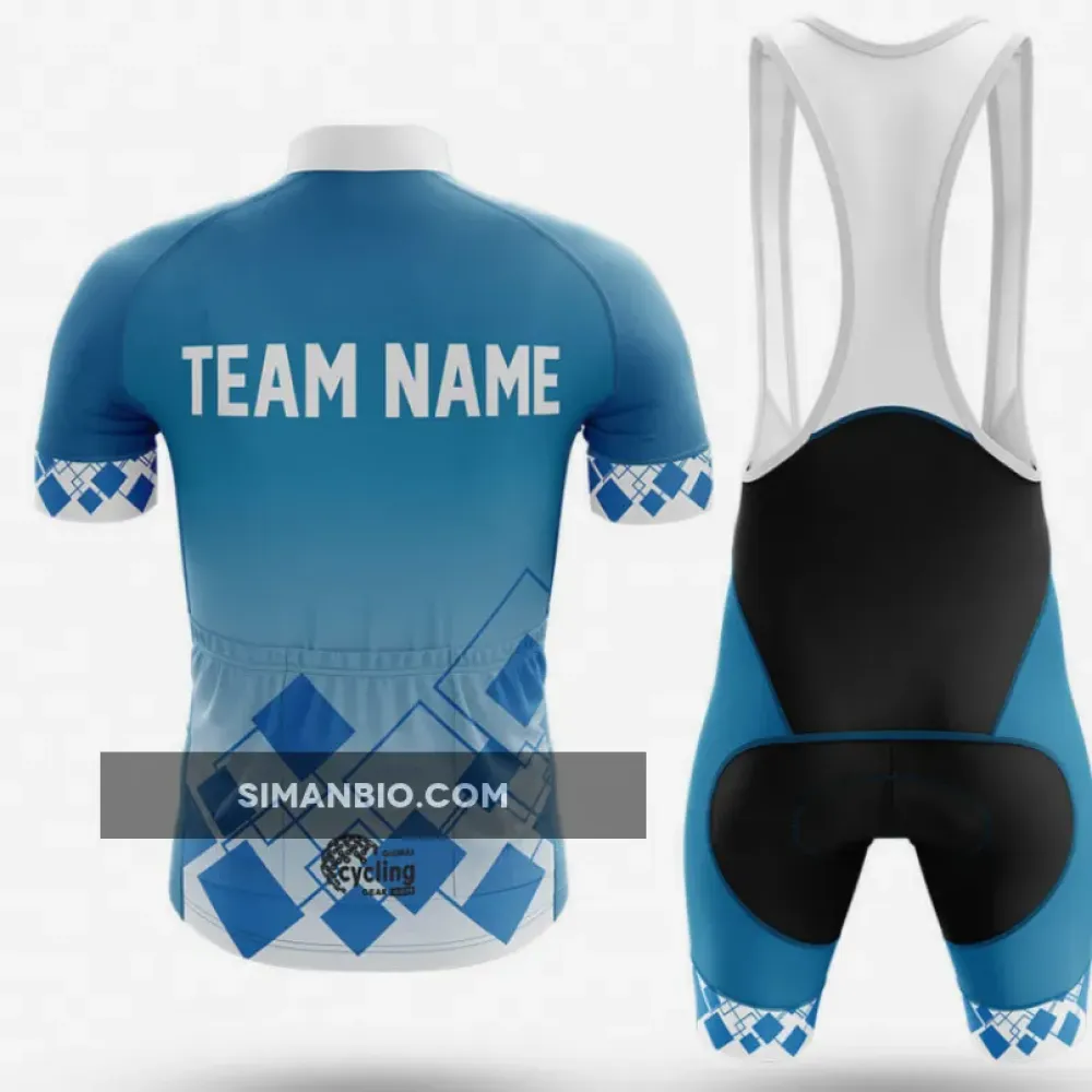 Custom Team Name V19 Long Sleeve Cycling Jersey