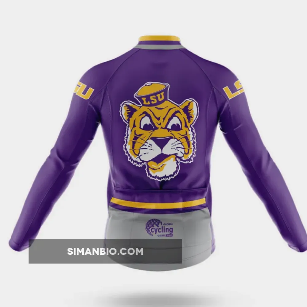 Retro LSU Cycling Kit Full Set