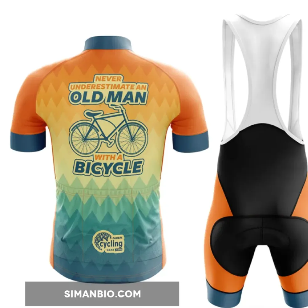 Old-Timer Biker Men's Cycling Kit Full Set