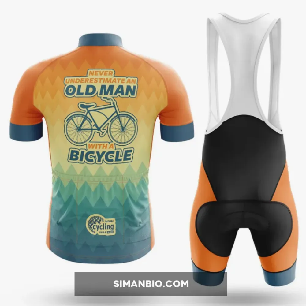 Old-Timer Biker Men's Cycling Bibs