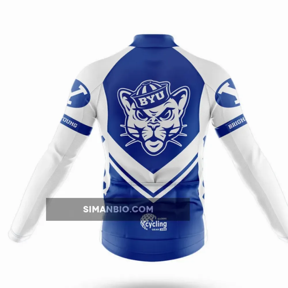 Brigham Young University Long Sleeve Cycling Jersey Ver.3
