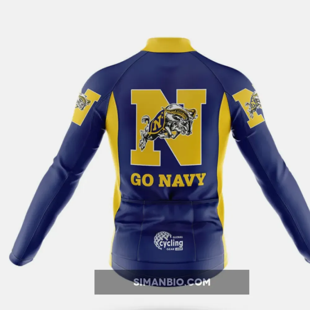 Go Navy Cycling Kit Full Set