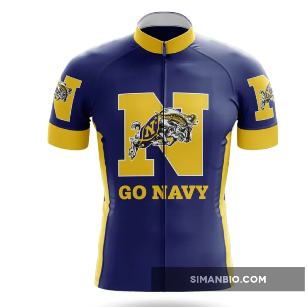 Go Navy Long Sleeve Cycling Jersey