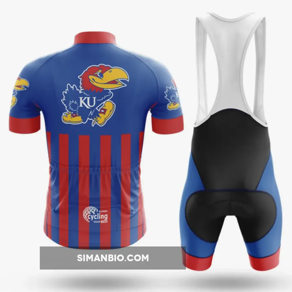University of Kansas USA Cycling Kit Full Set