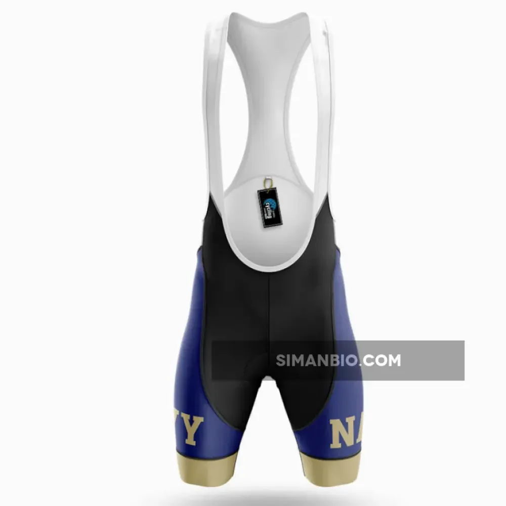 Navy Midshipmen Long Sleeve Cycling Jersey