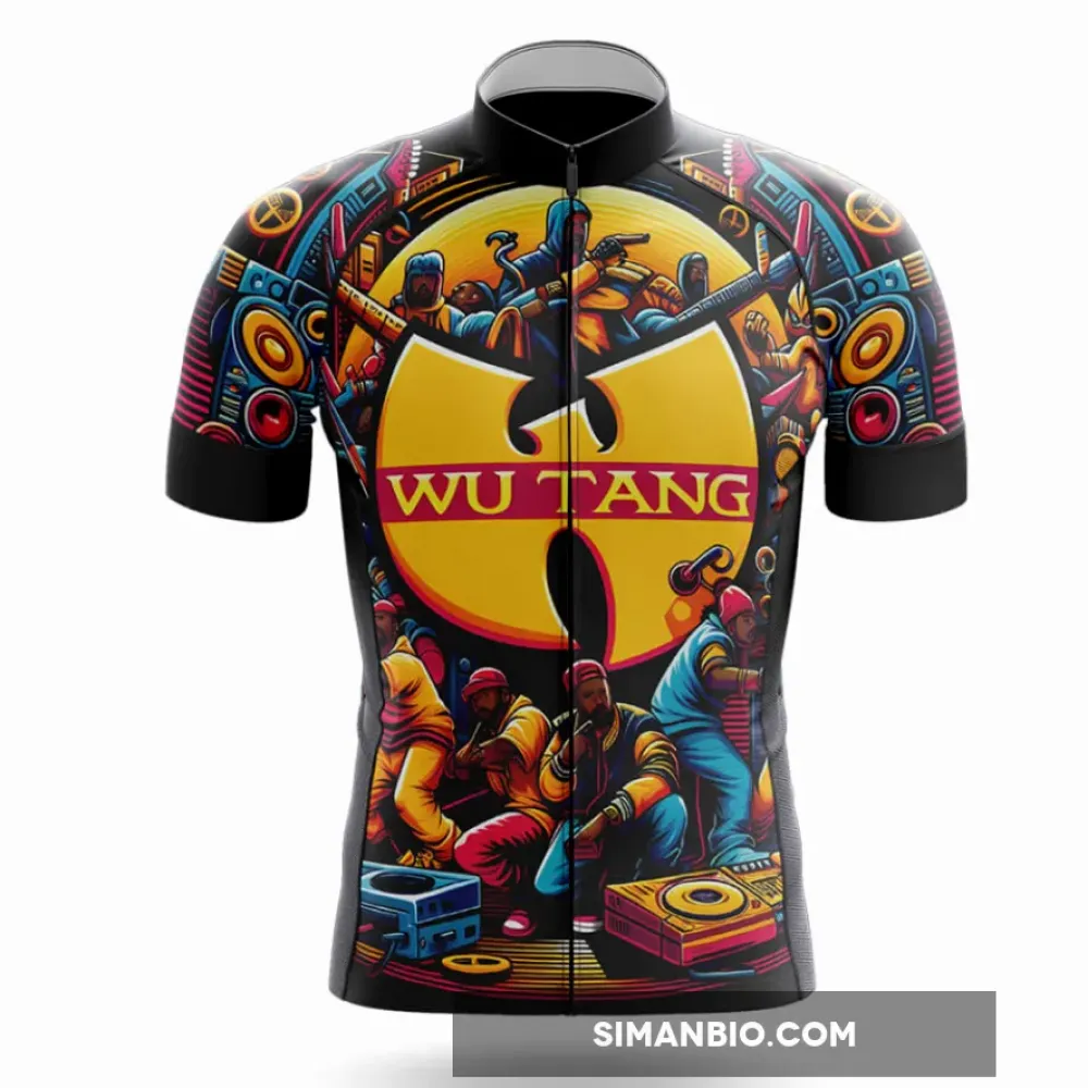 Wu Tang Cycling Jersey- Long Sleeve Jersey / Ver.3