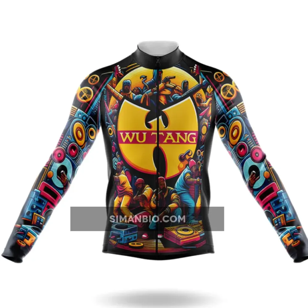 Wu Tang Cycling Jersey- Long Sleeve Jersey / Ver.3