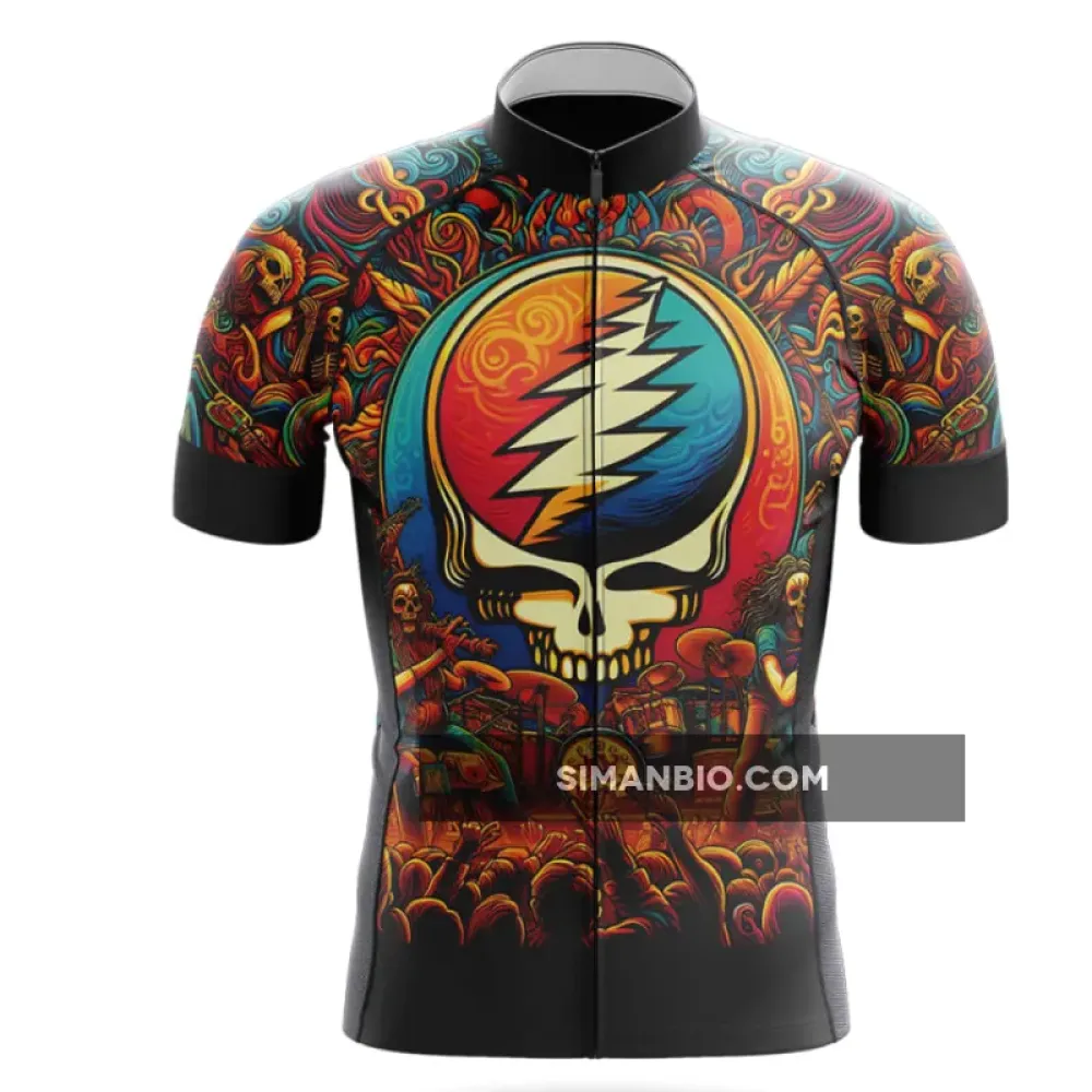 Grateful Dead Cycling Jersey- Jersey Only / Ver.2