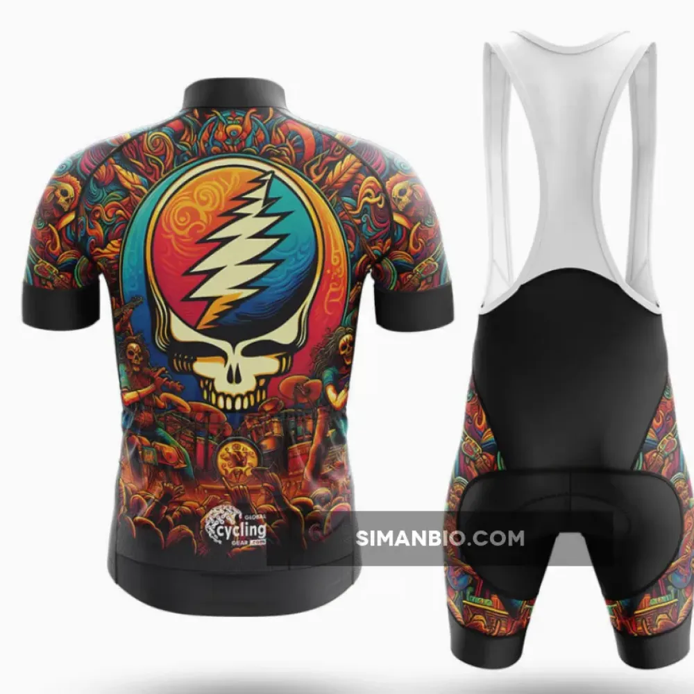 Grateful Dead Cycling Jersey- Jersey Only / Ver.2
