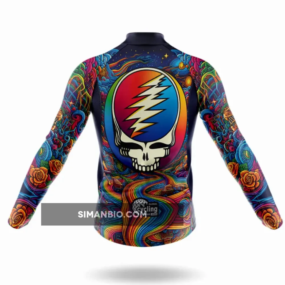 Grateful Dead Cycling Jersey- Bibs Only / Ver.3