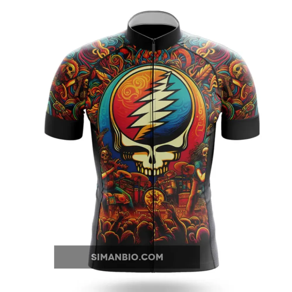 Grateful Dead Cycling Jersey- Bibs Only / Ver.2