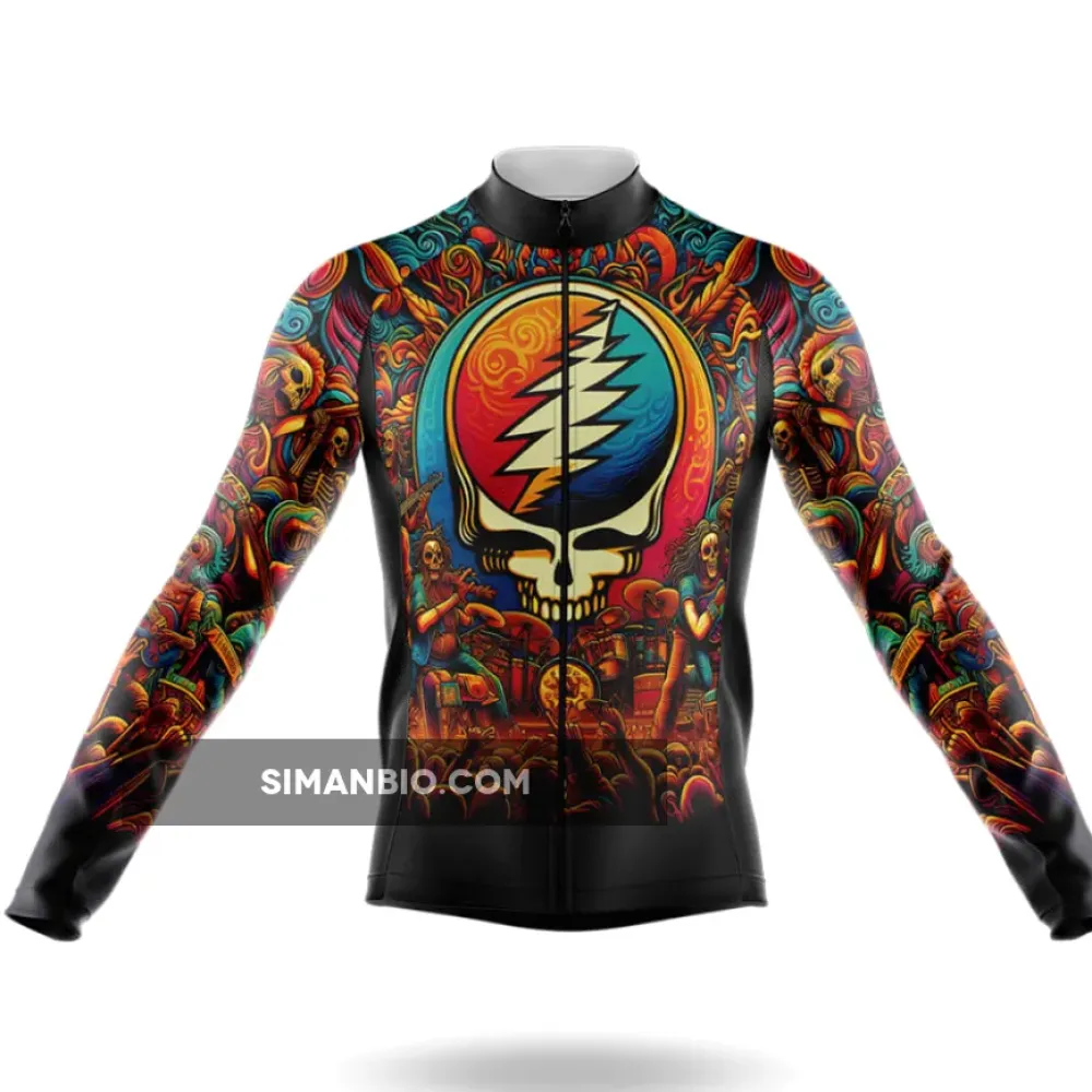 Grateful Dead Cycling Jersey- Bibs Only / Ver.2