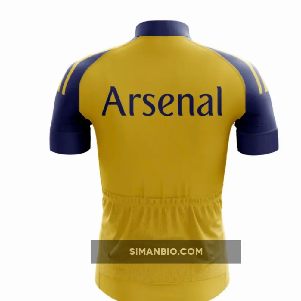 Yellow and Blue Custom Cycling Jersey 2021 Unisex jerseys.