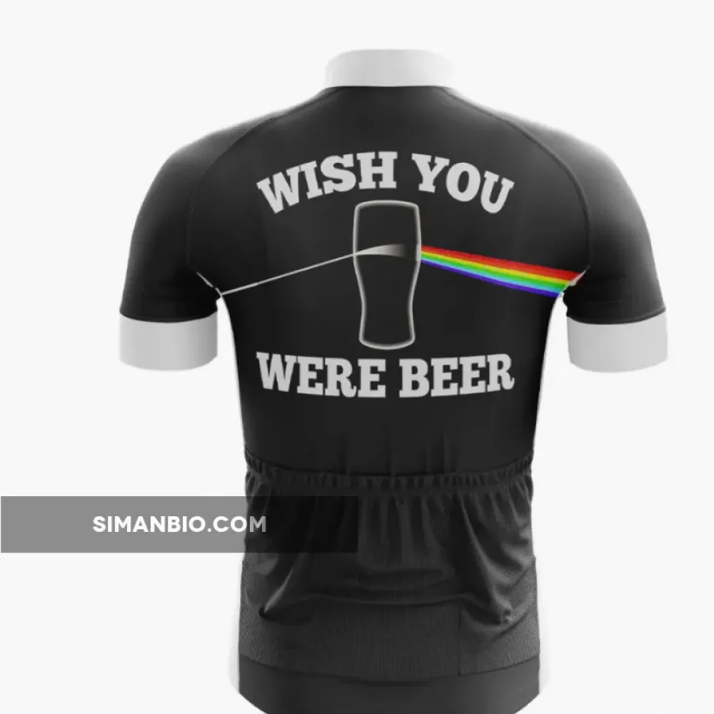 Wish You Were Beer Cycling Jersey