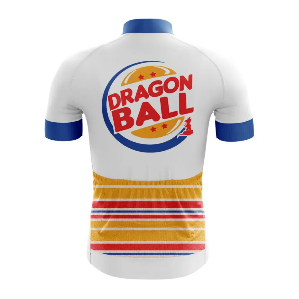 Dragon Ball Burger Style Cycling Jersey