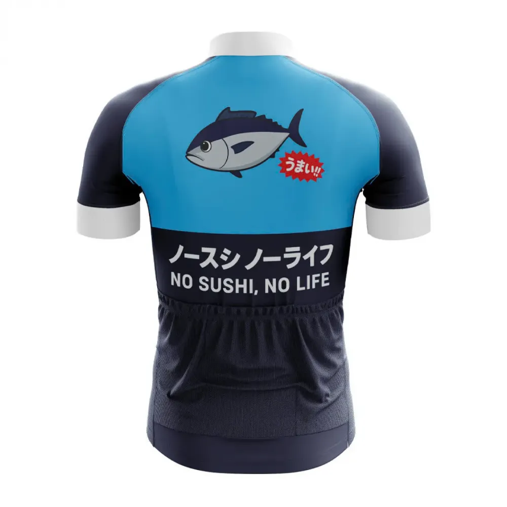 No Sushi No Life Cycling Jersey