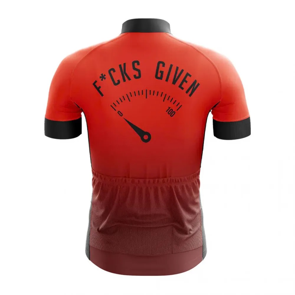 Zero F*cks Given Cycling Jersey